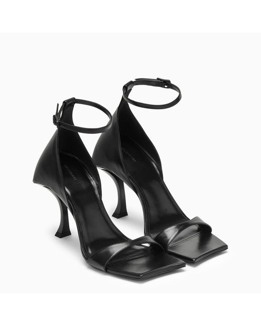 Balenciaga Black Hourglass 100 Sandal