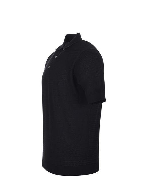 FILIPPO DE LAURENTIIS Black T-Shirts And Polos for men