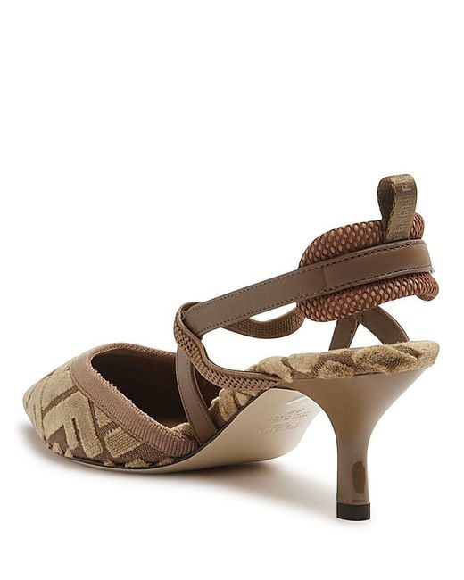 Fendi Brown With Heel