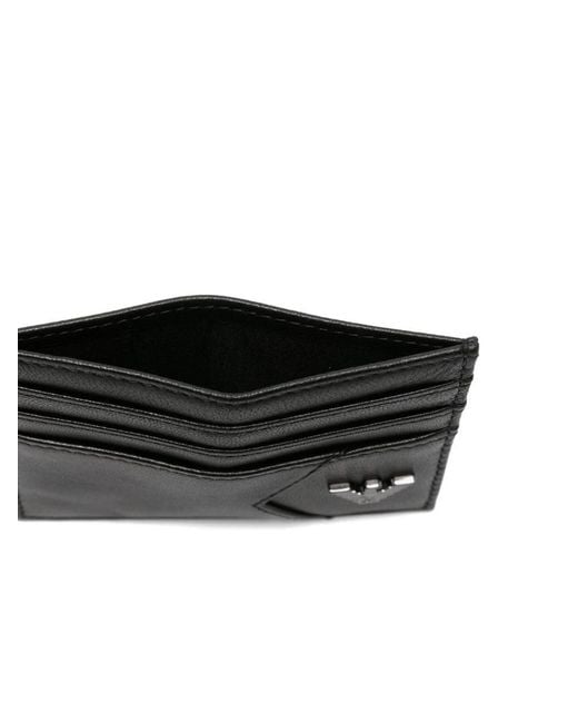 Emporio Armani Black Wallets for men