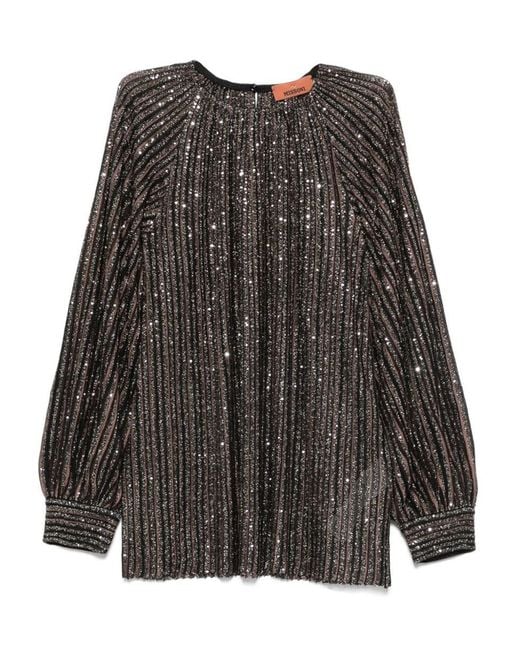 Missoni Gray Top