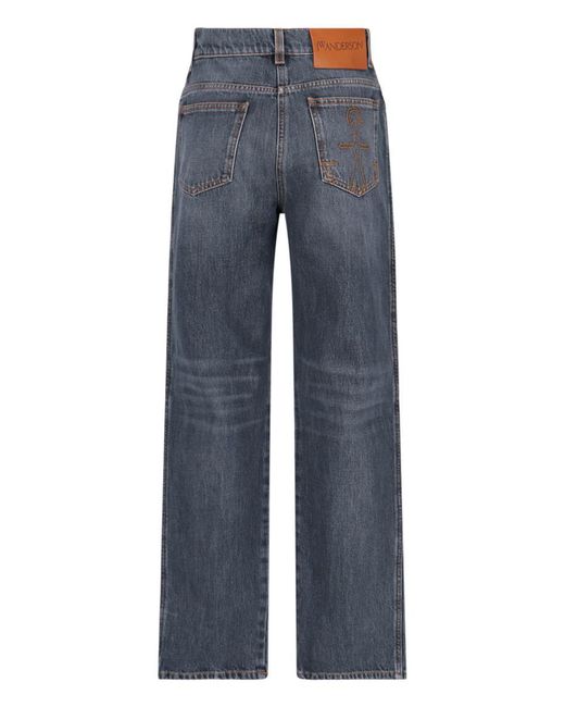 J.W. Anderson Blue Straight Jeans