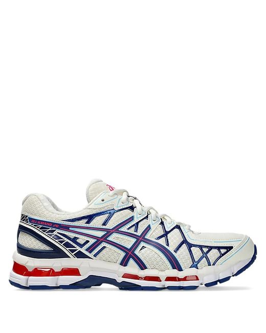 Asics White Gel Kayano 20 "Cream/Deep Marine" Sneakers