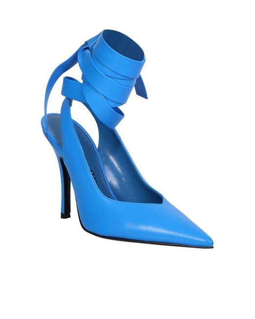 The Attico Blue Shoes