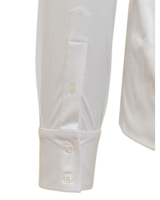 Brunello Cucinelli White Shirt for men