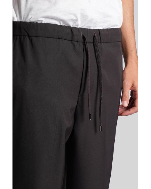 Costumein Black Pajama Pants for men
