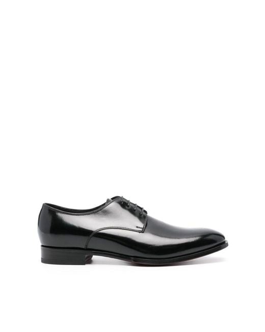 Tagliatore Black Shoes for men