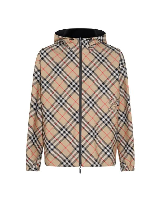 Burberry Gray Jackets for men