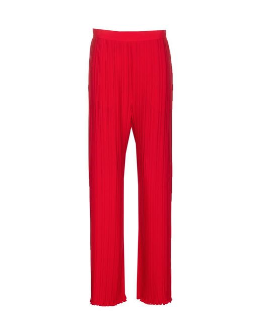 Lanvin Red Trousers