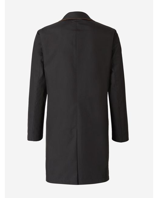 KIRED Brown Reversible Cashmere Coat for men