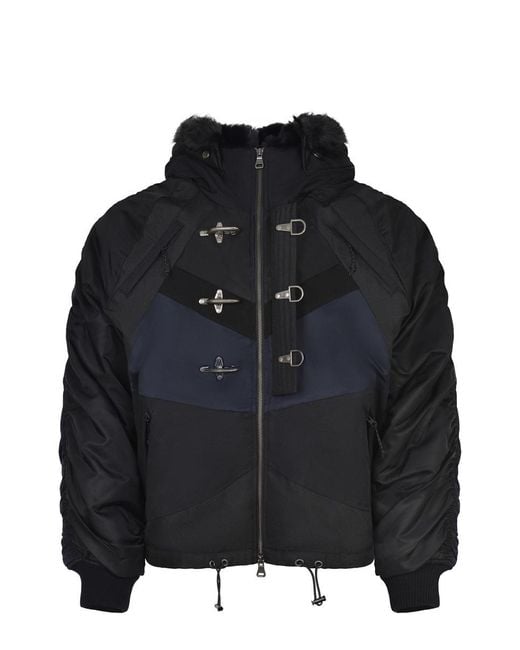 ANDERSSON BELL Black Coats for men