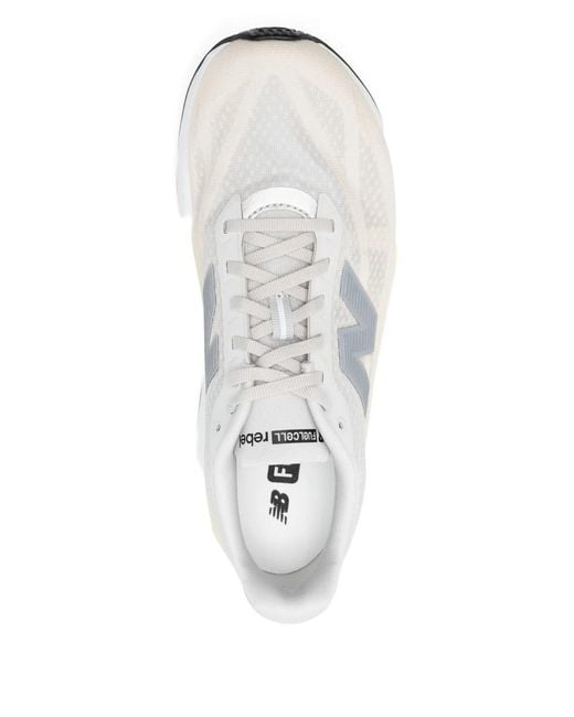 New Balance White Fuelcell Rebel V5 for men
