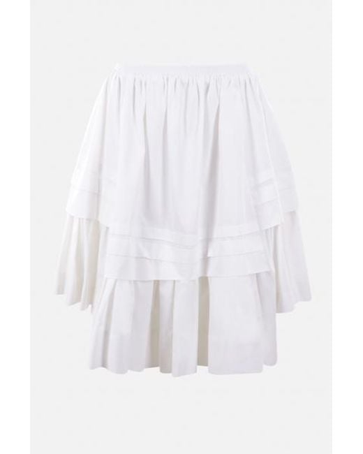 Molly Goddard White Skirts