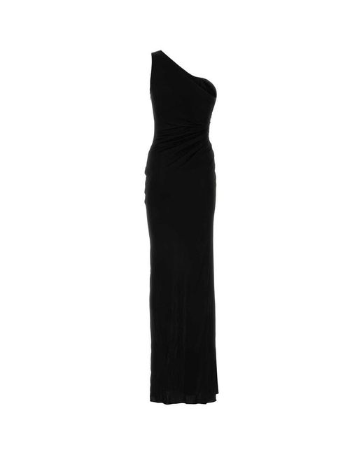 Saint Laurent Black Long Dresses.