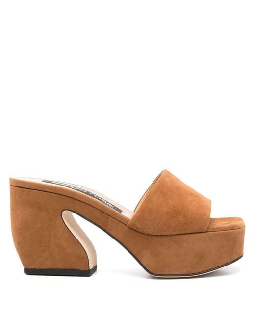 Sergio Rossi Brown Sandals