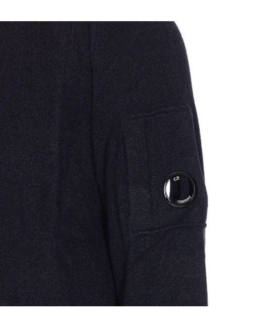 C P Company Blue Sweaters for men