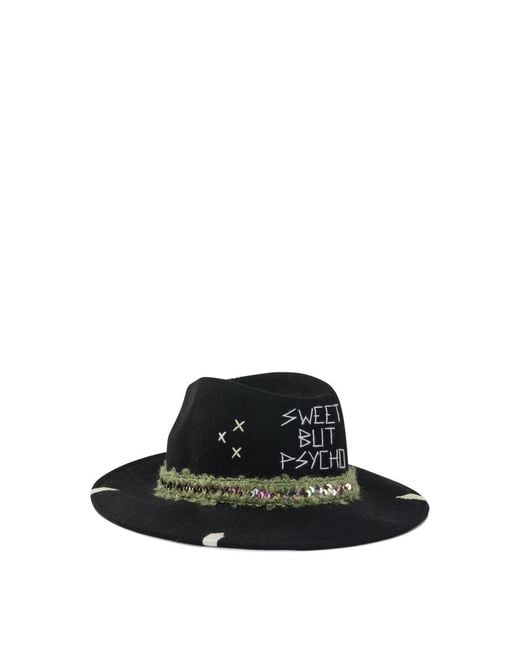 The Hat Gang Black "Sweet But Psyco" Hat