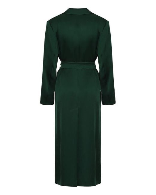 Max Mara Green Giselda Overcoat