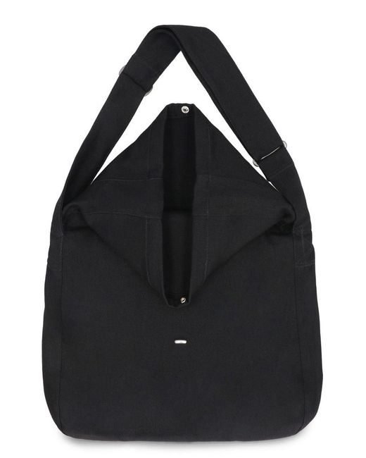 Our Legacy Black Sling Cotton Shoulder Bag for men