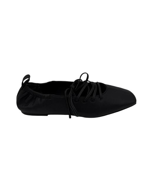 Rag & Bone Black Ballerina-Slippers