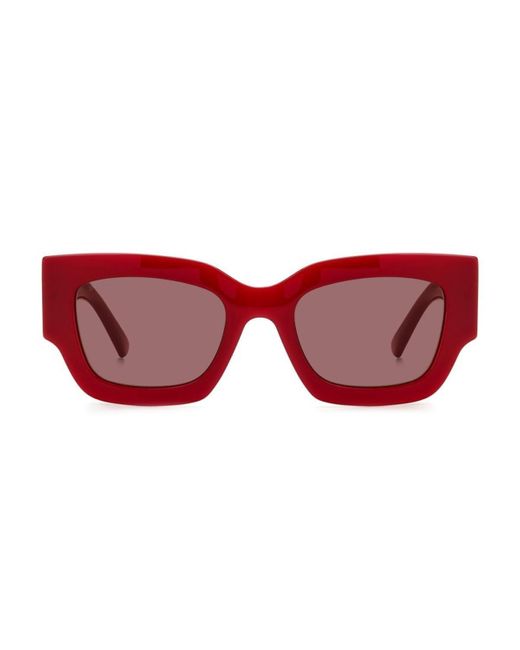 Jimmy Choo Red Jc Nena/S Sunglasses