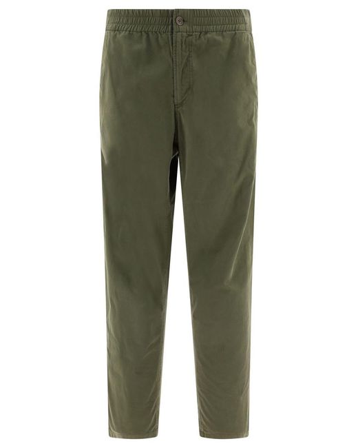 A.P.C. Green Chuck Trousers for men