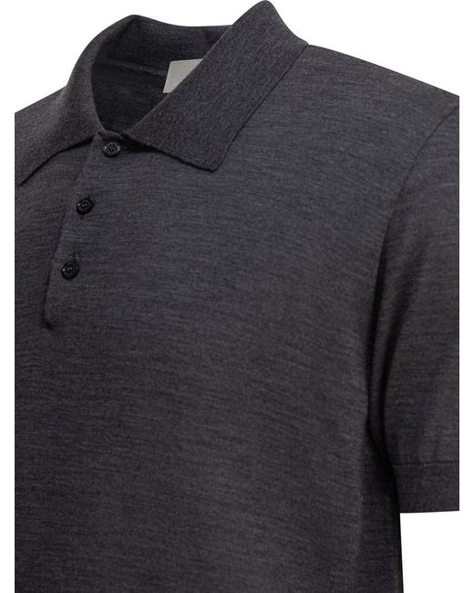 Golden Goose Deluxe Brand Black Polo Shirts for men