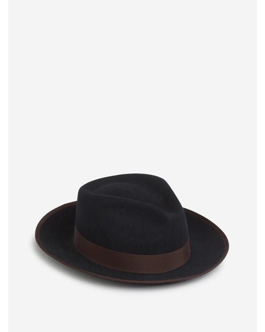 Lock & Hatters Black Pickering Trilby Hat for men