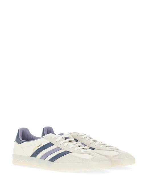 Adidas Originals White Indoor Gazelle Sneaker