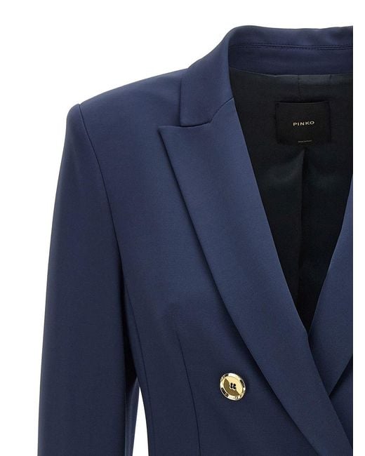Pinko Blue Glorioso Blazer And Suits