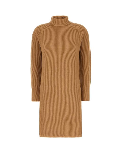 Max Mara Brown Dress