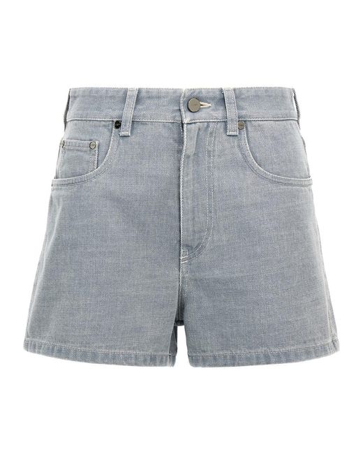 Fendi Gray 'Go-To' Shorts