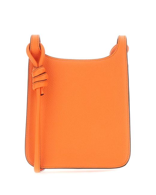 MCM Orange Shoulder Bags
