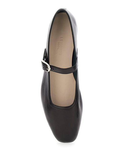Le Monde Beryl Ballet Mary Jane Leather in Black | Lyst