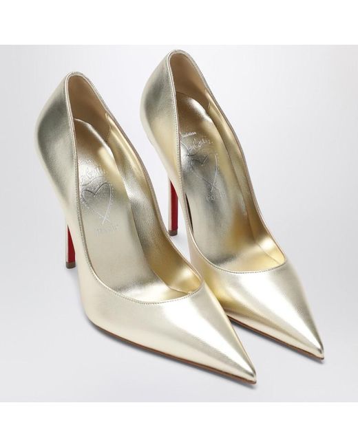 Christian Louboutin Metallic Miss Z Pumps