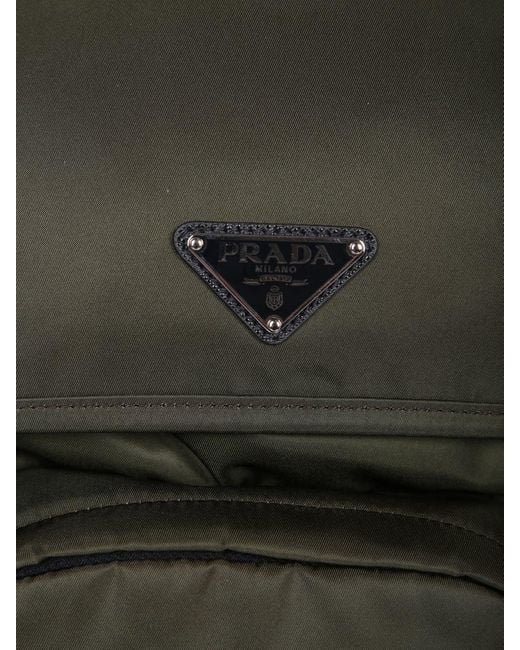 Prada Green Backpacks for men