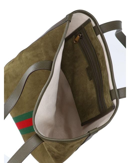 Gucci Green "Ophidia" Shopping Bag for men