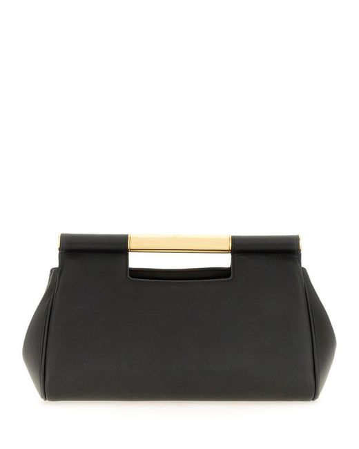 Dolce & Gabbana Black Chic Medium Handbag Clutch