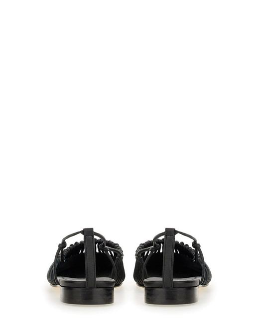 Hereu White Mantera" Sandals