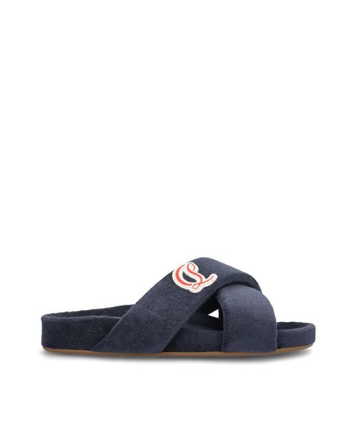 Christian Louboutin Blue Sandals for men