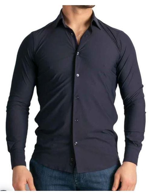 ARCHIVIUM Blue Shirts for men