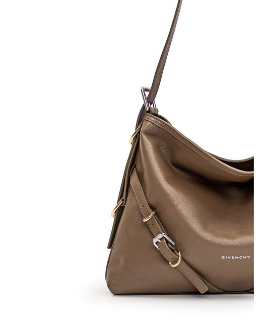 Givenchy Brown Voyou Medium Bag