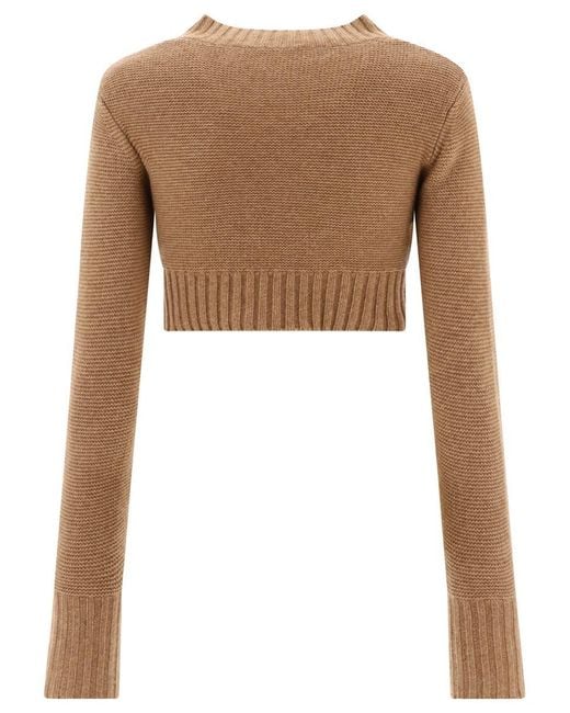 Max Mara Brown "Kaya" Sweater
