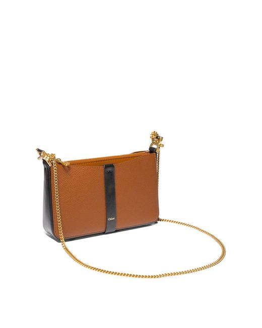 Chloé Brown "marcie" Crossbody Bag