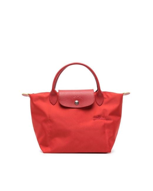 Longchamp Red Le Pliage S Handbag
