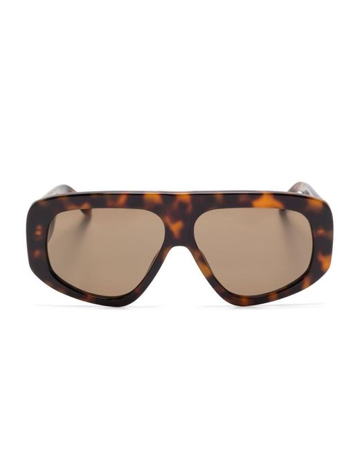 The Attico Brown Sunglasses