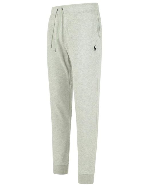 Polo Ralph Lauren Gray 'Jogger' Light Cotton Blend Pants for men