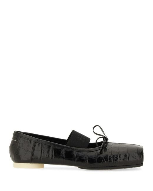 MM6 by Maison Martin Margiela Black "numeric" Dancer
