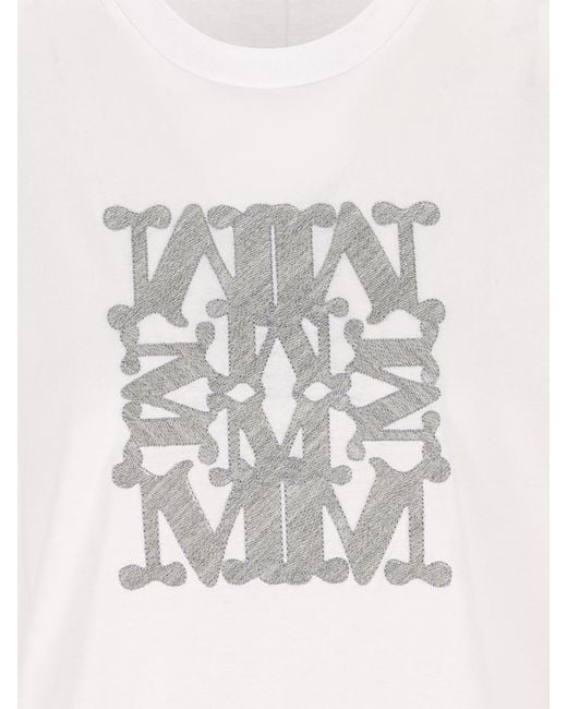 Max Mara White T-Shirt And Polo Shirt