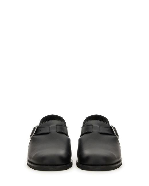 Paraboot Black Adriatic Lisse" Sabot for men